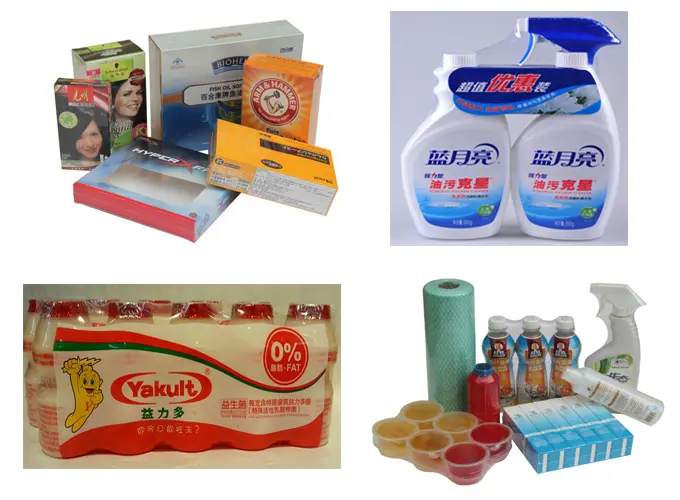 High Speed Side Sealing Shrink Wrapping Machine